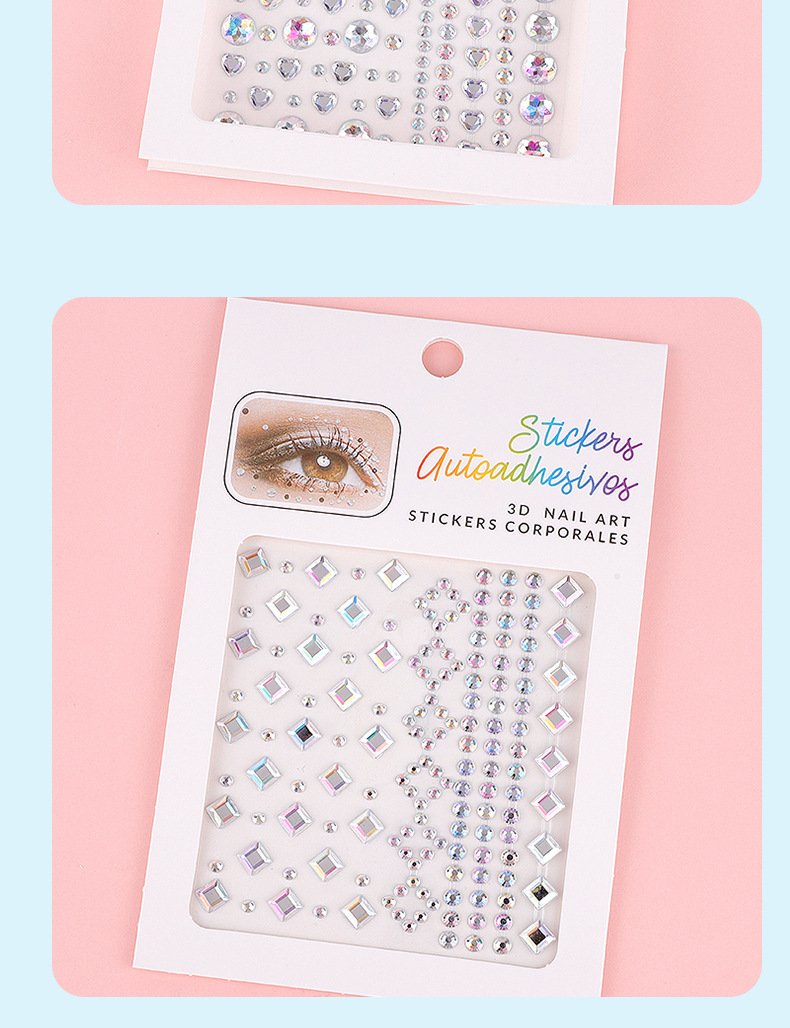 Simple Style Solid Color Arylic Eye Patch 1 Piece display picture 1