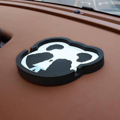 Car Phone Holder Anti-Slip Anti-slip mat - face-covering-red-panda-mobile-phone-holder-anti-slip-mat