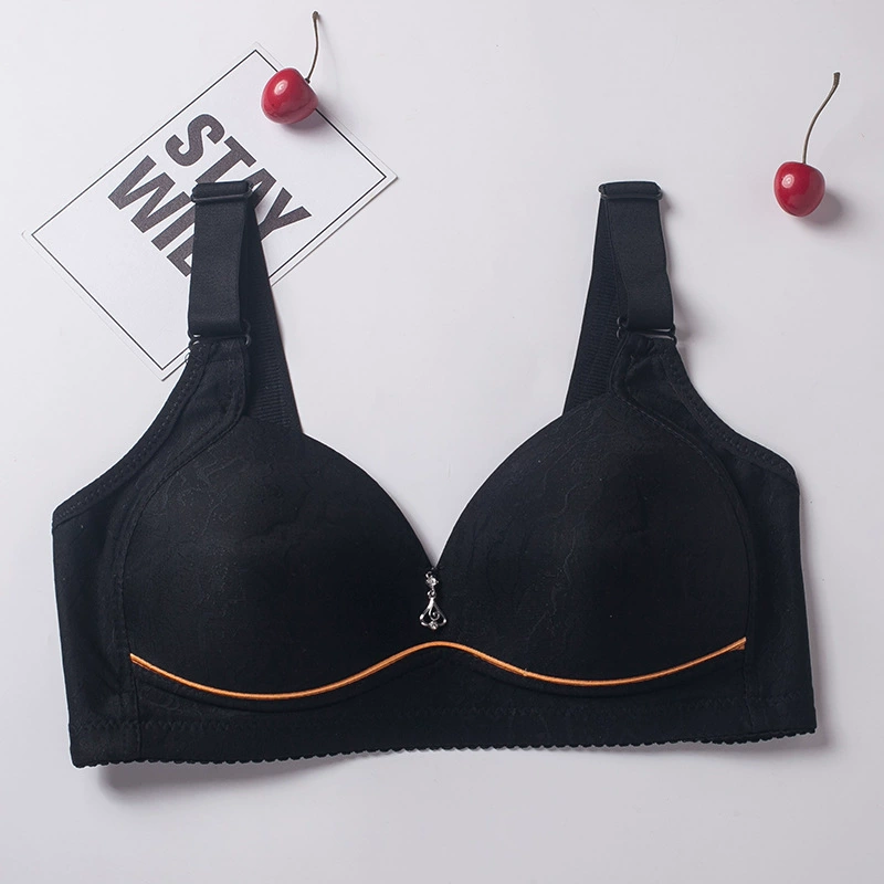 Anbeili Comfortable Wireless Bra for Plus-Size Women, Thin Support, Mid-Age Friendly