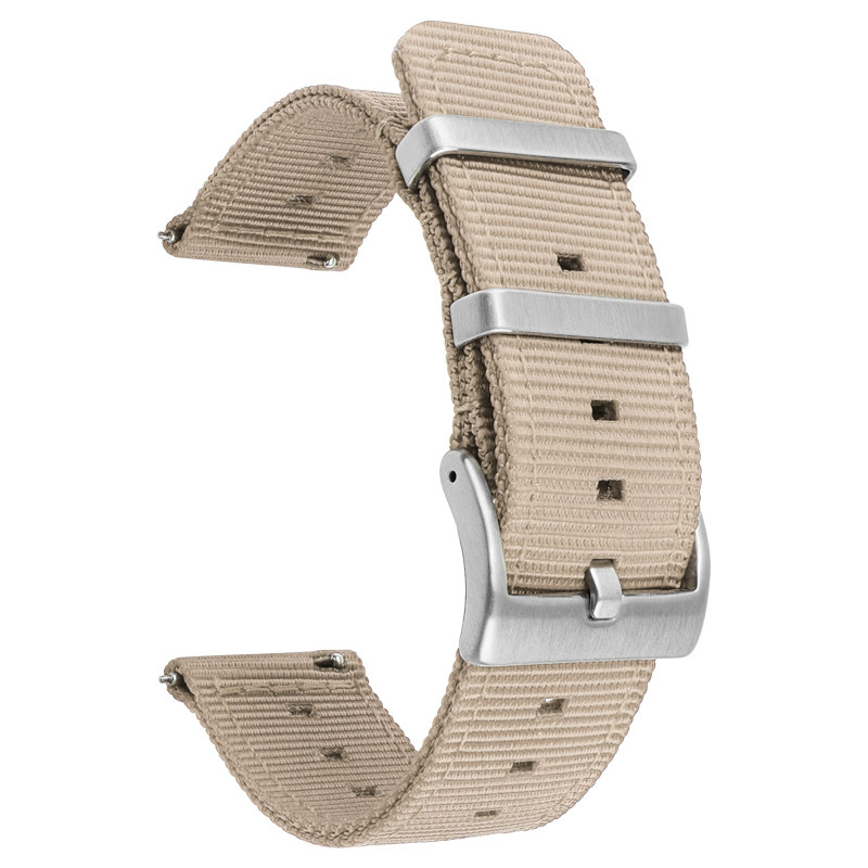 Nylon Watchband Quick Release Waterproof Woven Strap