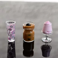 DIY миниатюрная сцена чашка для воды чашка сока чашка чая Кукольный дом пустая чашка украшения Кукольный дом периферийная модель