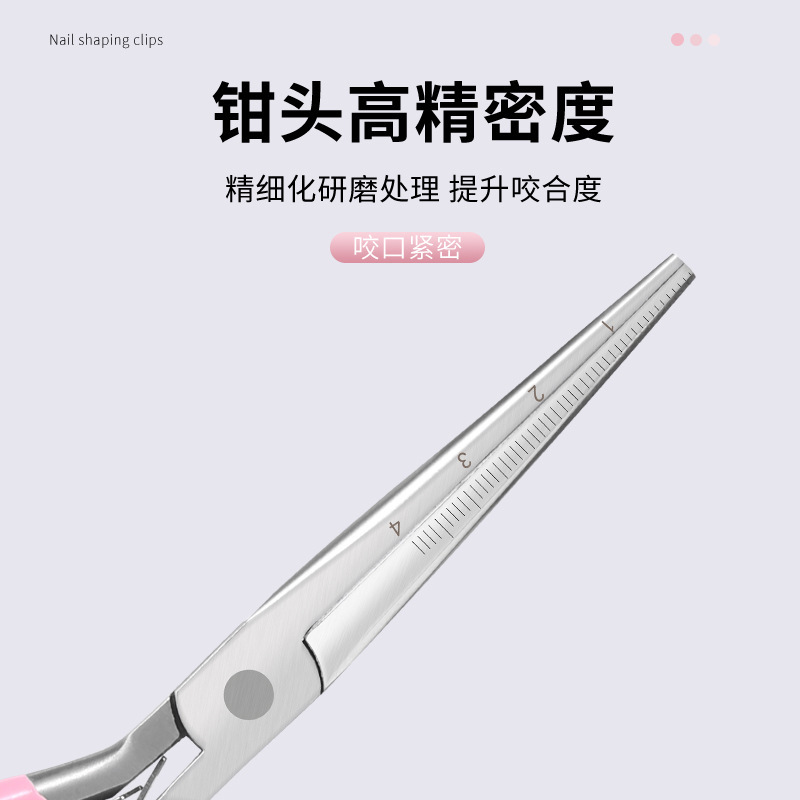 Multifunctional shaping clip stainless steel tip nose pliers nail…