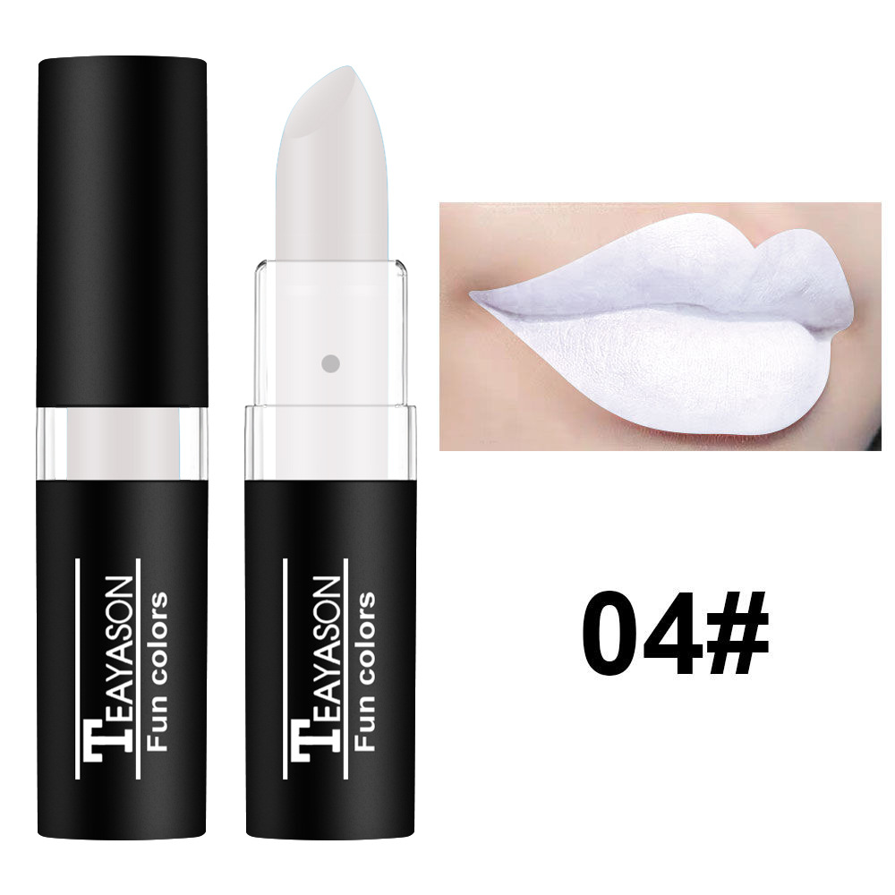 Retro Halloween Lipstick For Creative Makeup Dark Nude Olive Black_voghion.com
