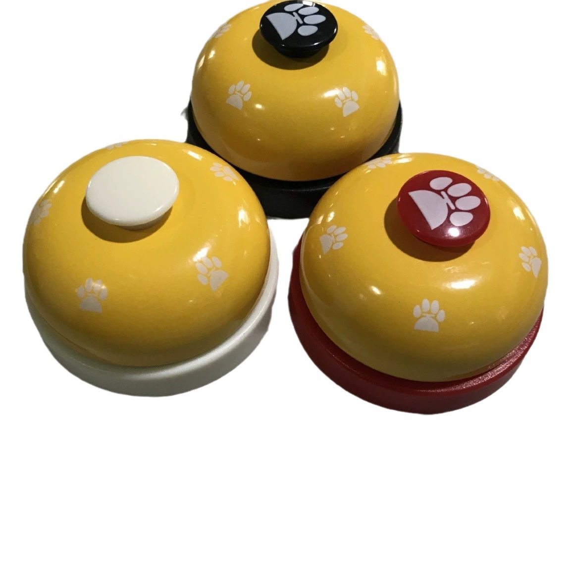 Pet звонок Кошка Собака тренер игра колокольчик собака Лапа колокольчик плюшевый собака колокольчик звенящий колокольчик интеллектуальная игрушка колокольчик 72 мм