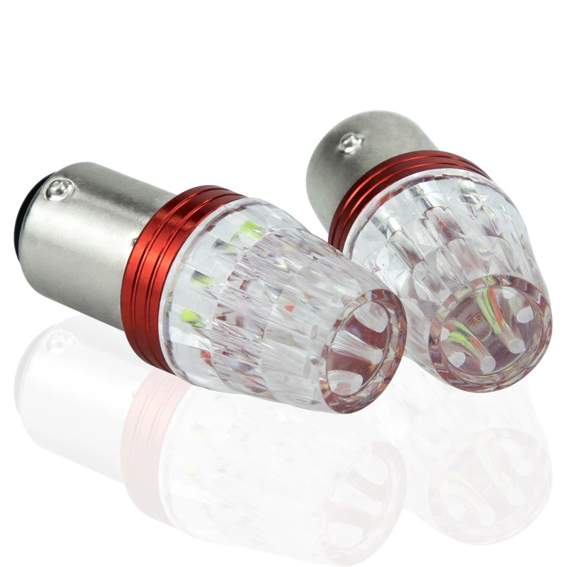 Auto motorcycle brake light burst 1157 RGB car LED 3030 high bright brake light 9smd