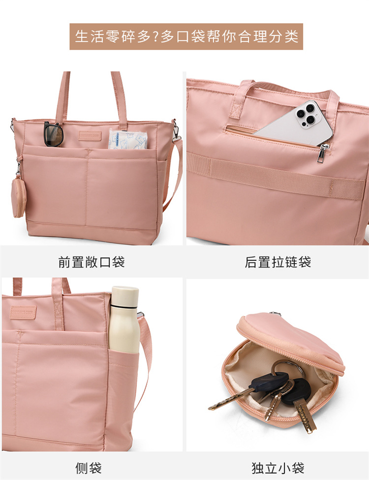 Spring 2025 New Mommy Bag, uniform size baby bottle bag, Spring 2025 single-shoulder bag, travel bag, colorful combination undefined