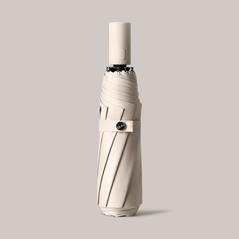 Automatic big umbrella solar-powered, fully automatic, sun protection, UV protection