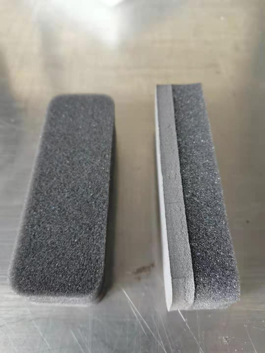 厂家供应黑色EVA粘黑色海绵医疗器械快递包装/EVA粘海绵包装