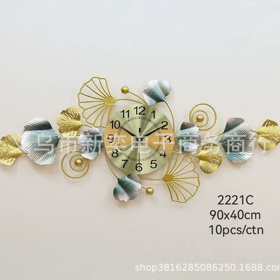 Спотовые часы Amazon минималистичный павлин креативная гостиная настенные часы для домашнего декора