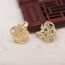 ���ڽ��ƶƽ�ͭ��ɫDIY�ŷ���Ƕѹ��󲽵��ŷ���Ʒ���B1847