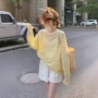夏季外穿条纹松弛罩衫