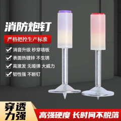 27圆片炮钉一体钉消防迷你炮枪神器枪钉专用圆形打混凝土消音钉
