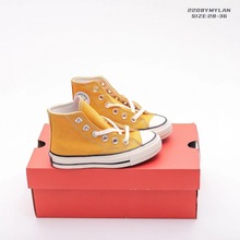 批发儿童帆布鞋1970s高低帮女童男童鞋休闲布鞋防滑耐磨儿童跑鞋