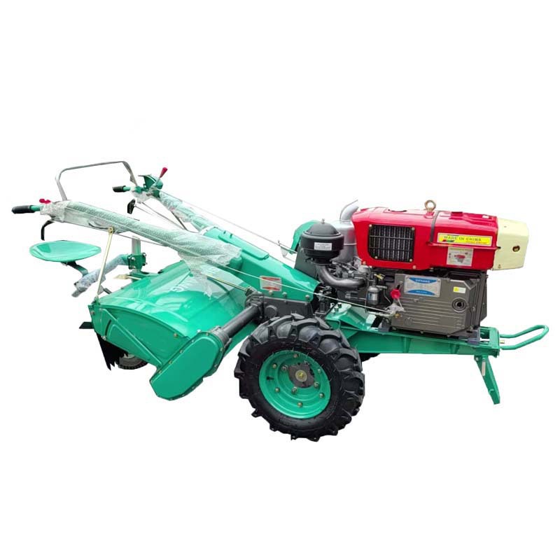 外贸工厂DF151手扶拖拉机风冷柴油多用途农业耕田犁地手扶拖拉机