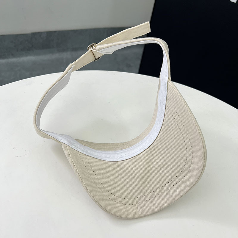 Corea del Sur Dongdaemun nuevo dulce padre-hijo bordado arco gorro vacío gorro de bebé de verano sombrero solar