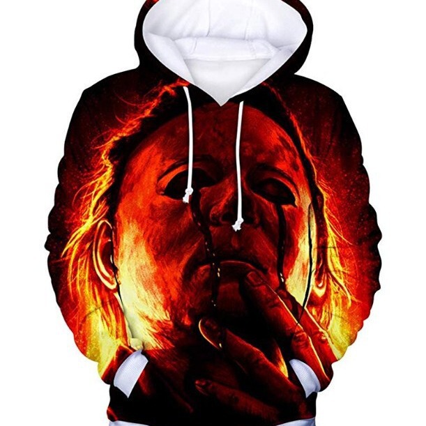 Michael Myers Halloween Michael Myers Halloween Casual Hooded Sweatshirt Michael Myers Halloween Michael Myers Halloween Casual Hooded Sweatshirt