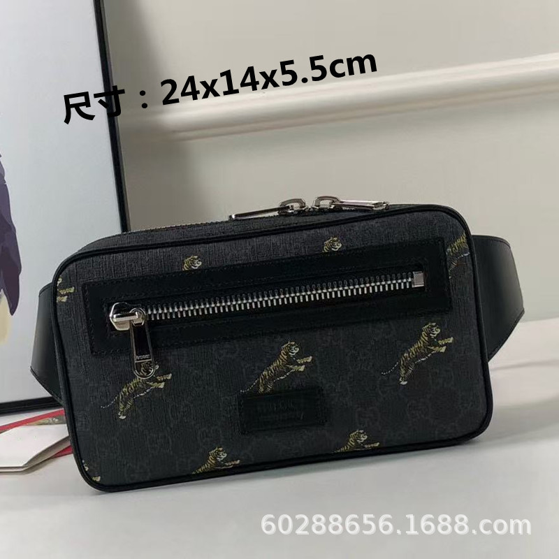 国境を越えた新型m lv男性バッグ真皮郵便バッグチェーンバッグ箱バッグ三合一黒武士枕バッグ|undefined