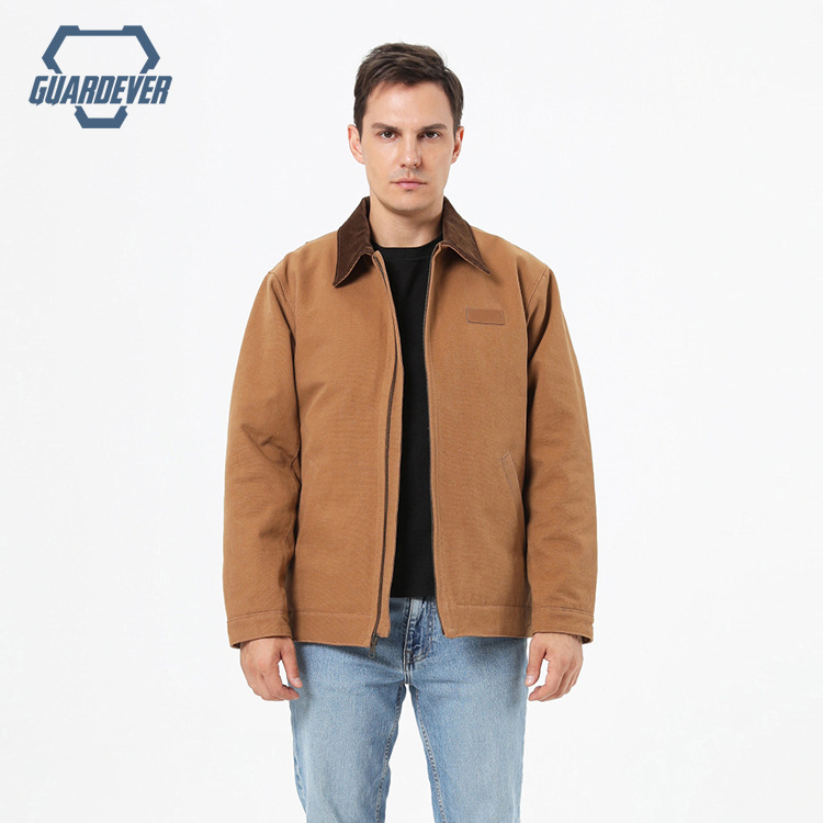 迦威/GUARDEVER 男士帆布工装夹克 户外休闲美式底特律工装风外套