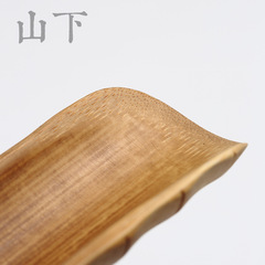 A5L竹節茶則四件套手工竹製茶則茶針茶夾茶扒茶匙茶道四君子茶道