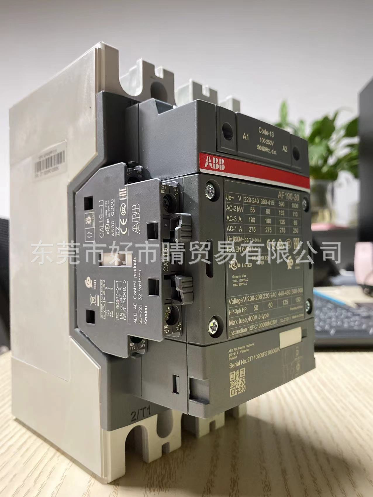 ABB交直流接触器AF116-30-11-13 100-250；进口1SFL427001R1311