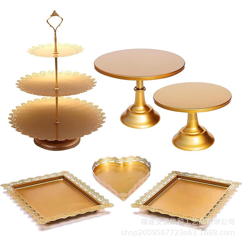 Tabla de postres estante de exhibición estante de pasteles de postre bandeja de pasteles de comida fría estante de mesa de descanso estante de té de la tarde estante de refrigerio