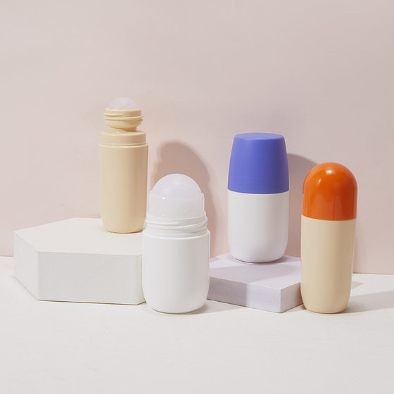 Antiperspirant Rolling Bead Bottle Deodorant Body Deodorant Bottle Perfume Essential Oil Antiperspirant Deodorant Liquid Eliniment Bottle Eye Cream Massage Bottle