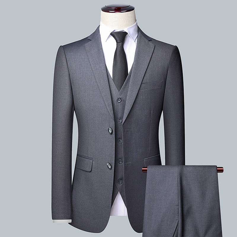 21 new slim two-button men's suit jacket...