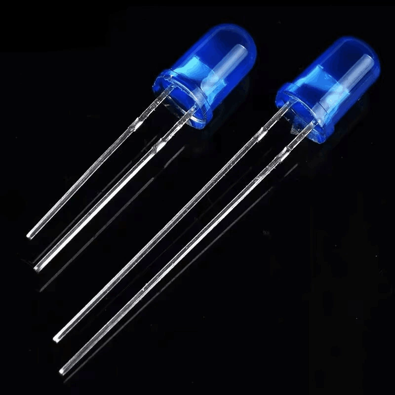 5MM/F5 длинные и короткие светодиодные лампы-бусины с подсветкой для красных волос, красные/зеленые/синие/желтые волосы, желтые/оранжевые светодиоды