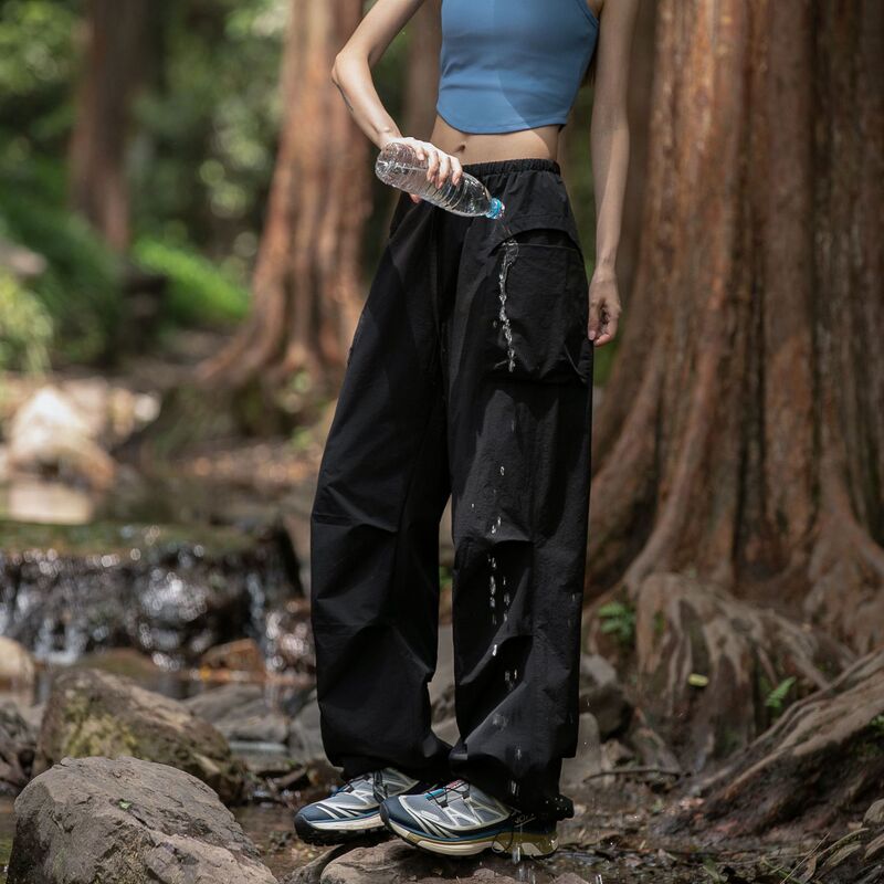 Orange Quick-Drying Outdoor Pants for Women and Men, Autumn and Winter Hiking Windproof Cargo Straight-Leg Casual Trousers, Dopamine Pants Orange Quick-Drying Outdoor Pants for Women and Men, Autumn and Winter Hiking Windproof Cargo Straight-Leg Casual Trousers, Dopamine Pants