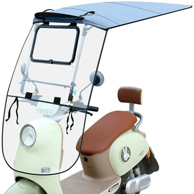 Transparent Rain Cover, New Model – Elektromobil üçün ön şüşə çətiri (günlük)