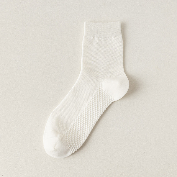 Men's summer thin breathable sports cotton knee socks