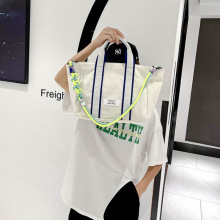 广州女包大容量手提帆布包包韩版女包ins斜挎包休闲运动学生布包