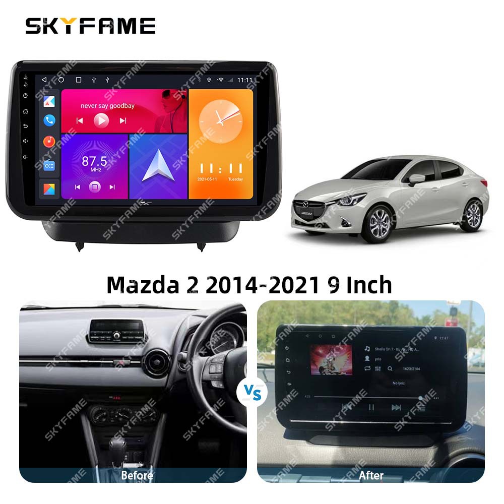 14-21 Mazda 2 Demio 马自达马二A款内装单