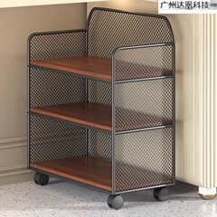 办公桌桌下置物架可移动文件收纳架多功能书柜卧室带轮小推车代发