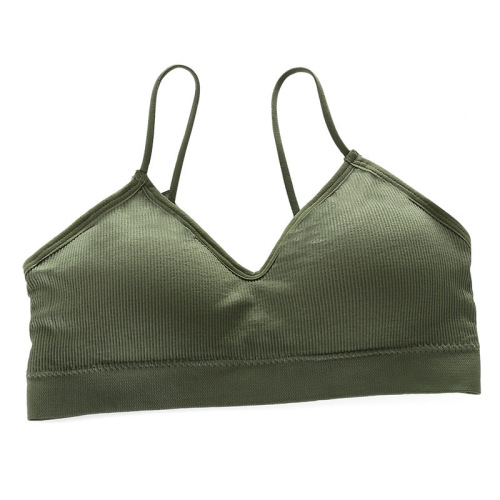 Japanese Little Bear Backless Bra Strapless Girl High School Student Bra Underwear for Women 