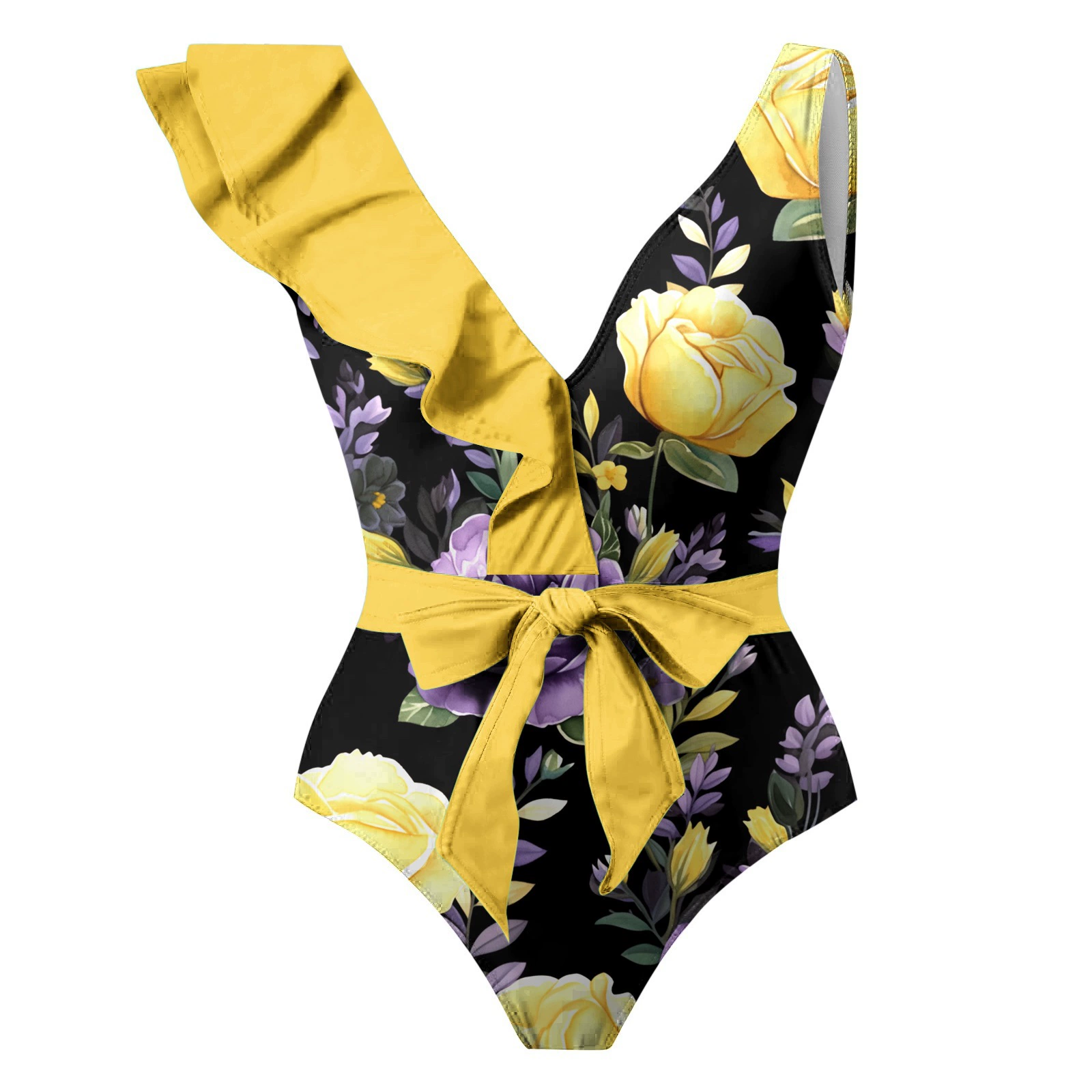 Overall, swimwear, shiffon set, long skirt, European style, tight, fitted