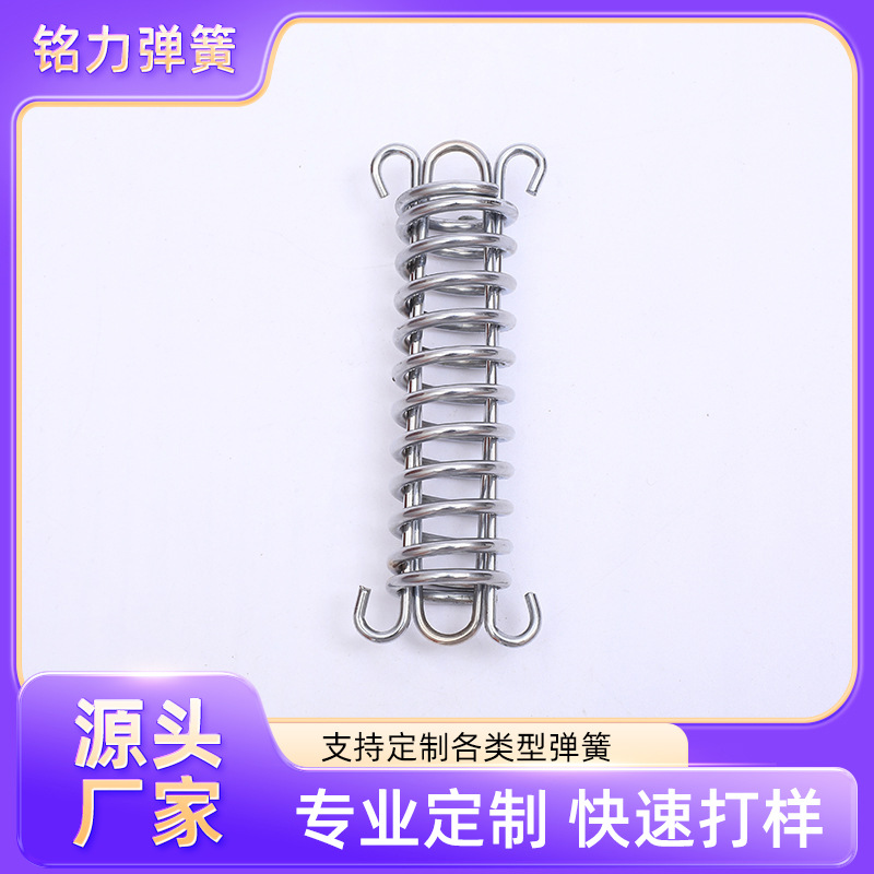 厂家直供狗链弹簧 宠物绳防爆缓冲拉伸弹簧 宠物配件狗栓组装弹簧