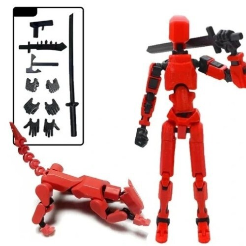 クロスボーダー人形13関節可動3Dプリント第3世代ダミー人形DIY全身解凍神器置物フィギュア|undefined