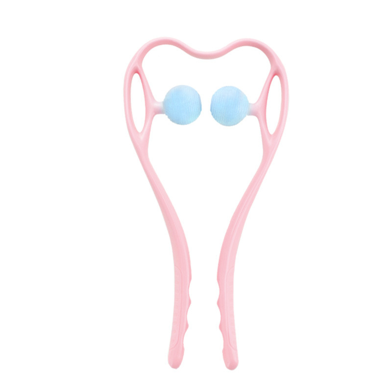 Clip de masaje de columna cervical, rodillo de hombro y pierna, masajeador de relajación muscular, clip de relajación de columna cervical, acorral de hombro y columna vertebral