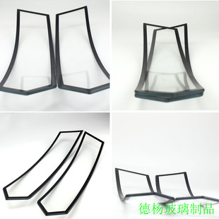 Dongguan manufacturers wholesale car light glass computer case curved tempered glass car glass car windshield