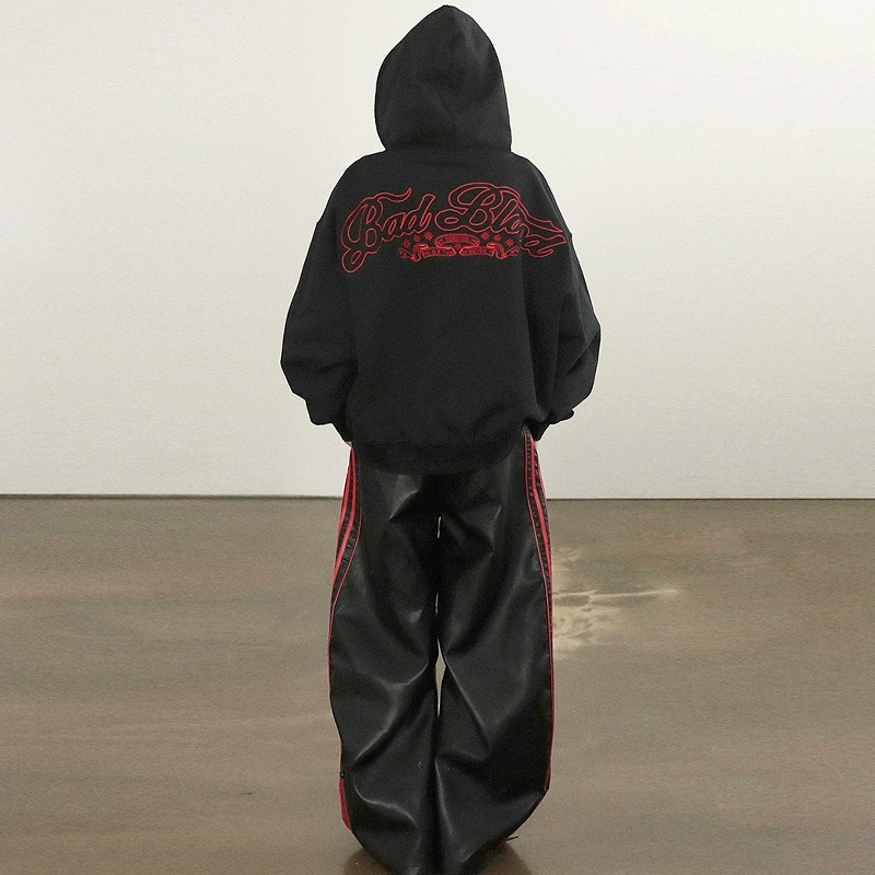 Same Style For Men And Women Badblood Bcac Series Retro Loose Camouflage Sweatshirt Women's Niche Hoodie Sports Jacket_viptrois.com