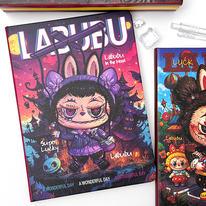 新しいラブブ a5 ノートブック高価値漫画水平線ノートブック漫画ハンドブック学生超厚手のメモ帳