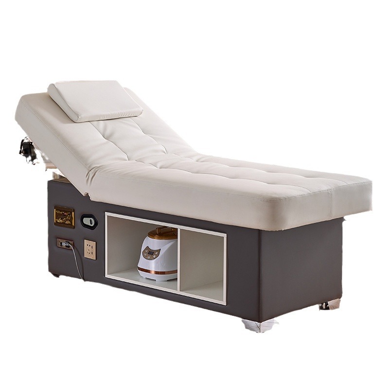 Multifuncional cama de belleza eléctrica SPA salón de belleza fisioterapia cama de masaje tatuaje cuerpo loción cama temperatura constante calefacción