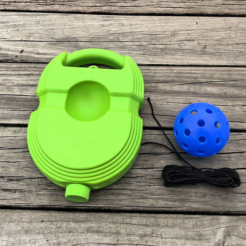 녹색 트레이너 + 파란색 공 + 탄성 로프