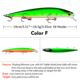 Sinking Minnow Fishing Lures  Shallow Diving Fresh Water Bass Swimbait Tackle Gear