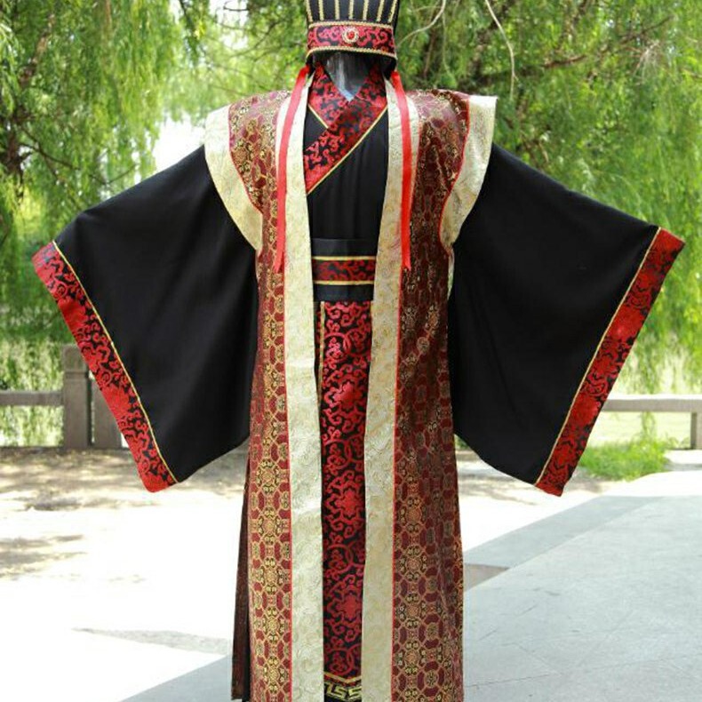 Ancient Costume men Zhuge Liang Minister Prime Minister Han costume Tang costume Spring and Autumn Warring States Three Kingdoms Official Costume han dynasty performance costume Cao Cao Ancient Costume men Zhuge Liang Minister Prime Minister Han costume Tang costume Spring and Autumn Warring States Three Kingdoms Official Costume han dynasty performance costume Cao Cao