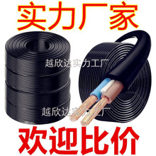 防凍電線2芯1.5/2.5/4/6平方家用電纜電動車充電線插座電源線軟線