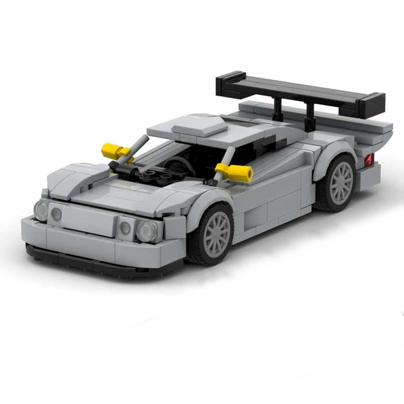 Cross-border MOC строительный блок 152928-CLK LM1998 суперкар гоночная модель совместимая с LEGO