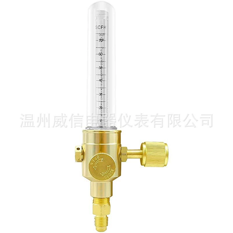 Расходомер газа на выходе WX-15 Модель: 0386-0849 из чистой меди на входе и выходе газа 7/16-1/4