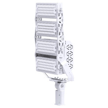 高端鳍片模组LED路灯头480W大功率道路灯停车场照明灯高杆灯